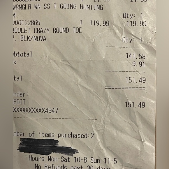 BRAND NEW NEVER WORN Men’s Boulet Crazy Round Toe Size 7 - Picture 4 of 10